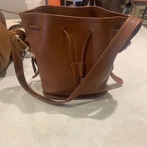 Vintage Coach tote bucket purse
